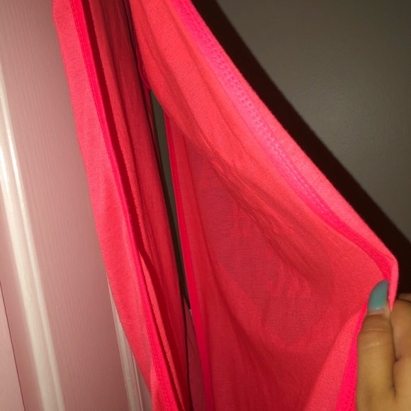 Neon Cut Out Tank Top - Picture 3 of 3